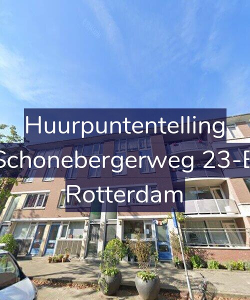 Foto gevel Huurpuntentelling voor Schonebergerweg 23-B, Rotterdam