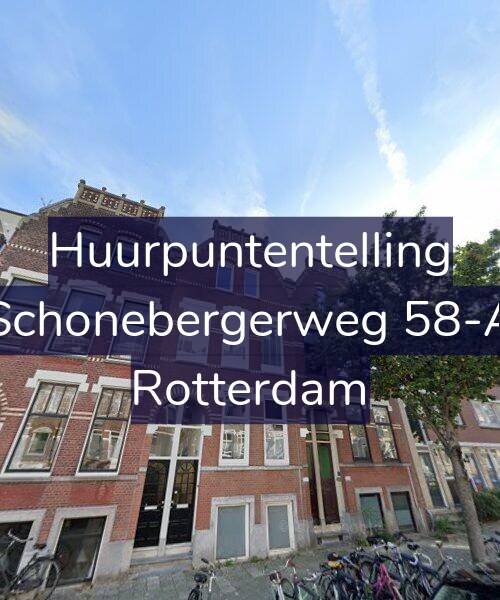 Foto gevel Huurpuntentelling voor Schonebergerweg 58-A, Rotterdam