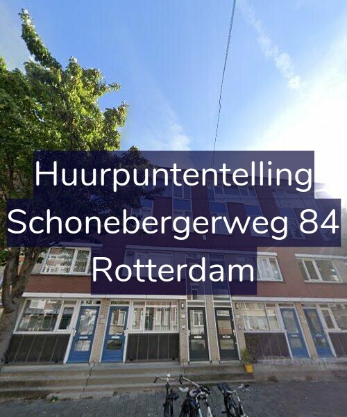 Foto gevel Huurpuntentelling voor Schonebergerweg 84, Rotterdam