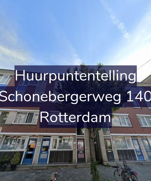 Foto gevel Huurpuntentelling voor Schonebergerweg 140, Rotterdam