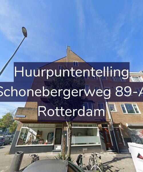 Foto gevel Huurpuntentelling voor Schonebergerweg 89-A, Rotterdam