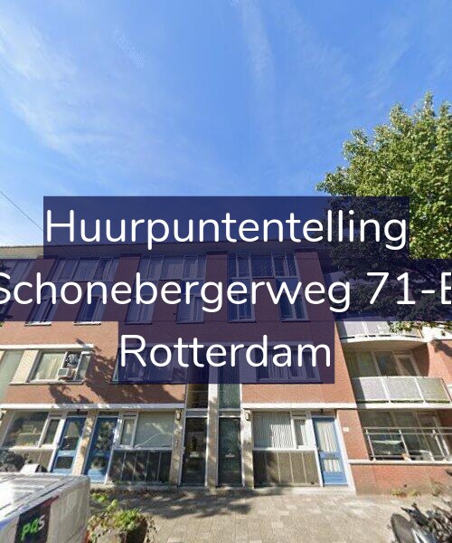 Foto gevel Huurpuntentelling voor Schonebergerweg 71-B, Rotterdam