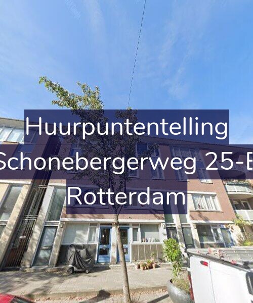 Foto gevel Huurpuntentelling voor Schonebergerweg 25-B, Rotterdam