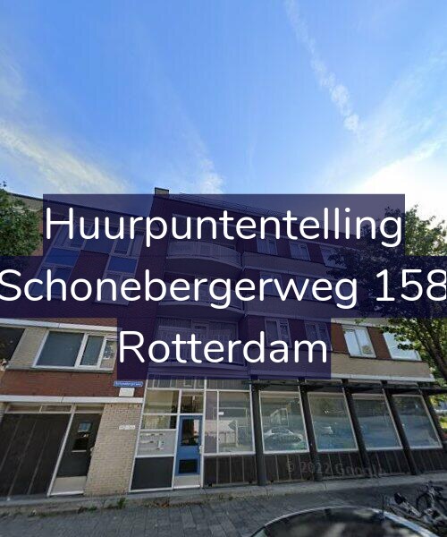 Foto gevel Huurpuntentelling voor Schonebergerweg 158, Rotterdam
