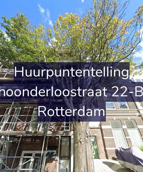 Foto gevel Huurpuntentelling voor Schoonderloostraat 22-B01, Rotterdam