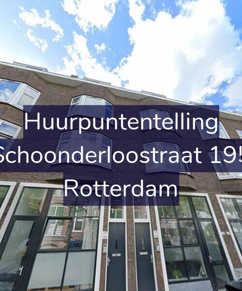 Foto gevel Huurpuntentelling voor Schoonderloostraat 195, Rotterdam
