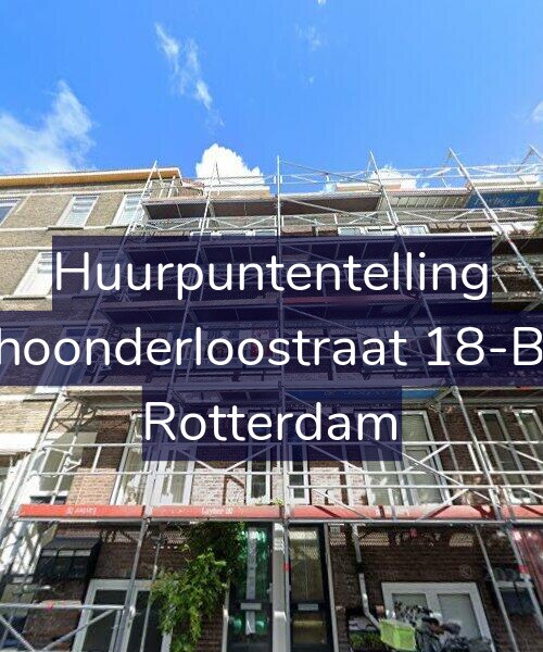 Foto gevel Huurpuntentelling voor Schoonderloostraat 18-B02, Rotterdam
