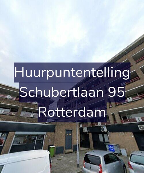 Foto gevel Huurpuntentelling voor Schubertlaan 95, Rotterdam