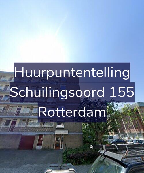 Foto gevel Huurpuntentelling voor Schuilingsoord 155, Rotterdam