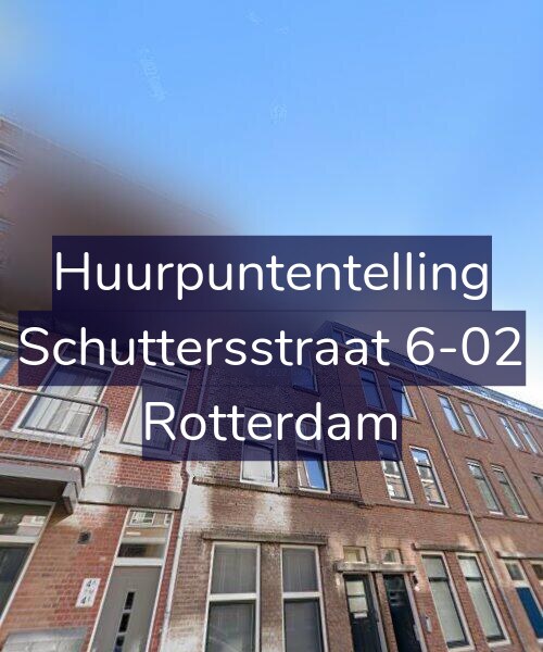 Foto gevel Huurpuntentelling voor Schuttersstraat 6-02, Rotterdam