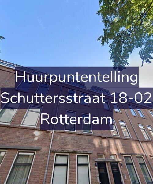 Foto gevel Huurpuntentelling voor Schuttersstraat 18-02, Rotterdam