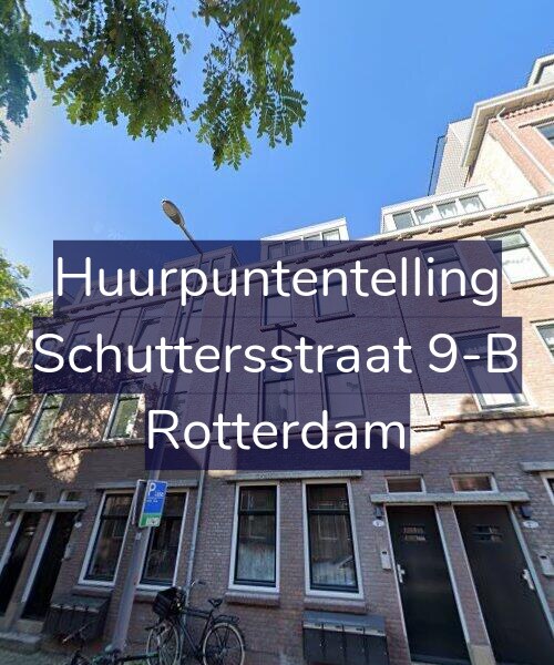 Foto gevel Huurpuntentelling voor Schuttersstraat 9-B, Rotterdam