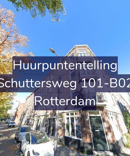Foto gevel Huurpuntentelling voor Schuttersweg 101-B02, Rotterdam