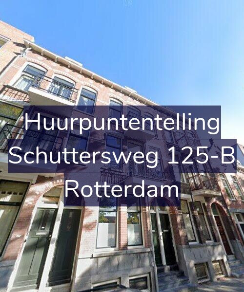 Foto gevel Huurpuntentelling voor Schuttersweg 125-B, Rotterdam