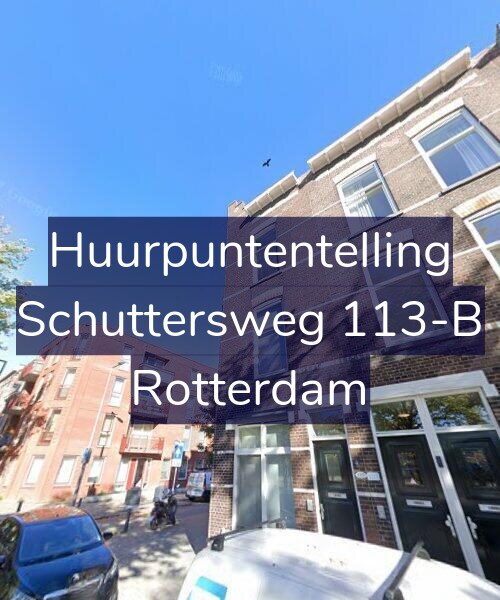Foto gevel Huurpuntentelling voor Schuttersweg 113-B, Rotterdam