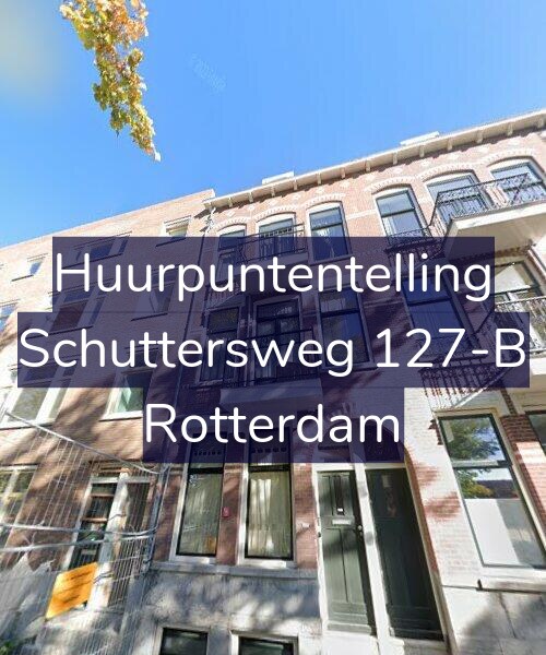 Foto gevel Huurpuntentelling voor Schuttersweg 127-B, Rotterdam