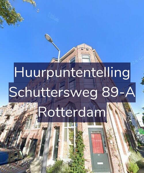 Foto gevel Huurpuntentelling voor Schuttersweg 89-A, Rotterdam