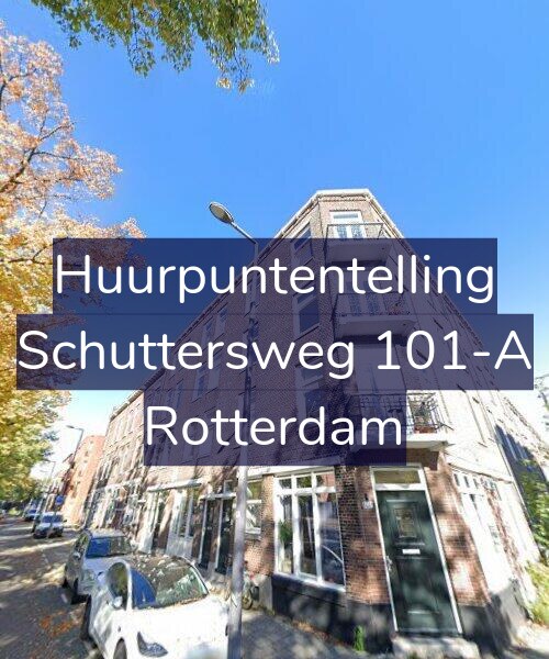 Foto gevel Huurpuntentelling voor Schuttersweg 101-A, Rotterdam