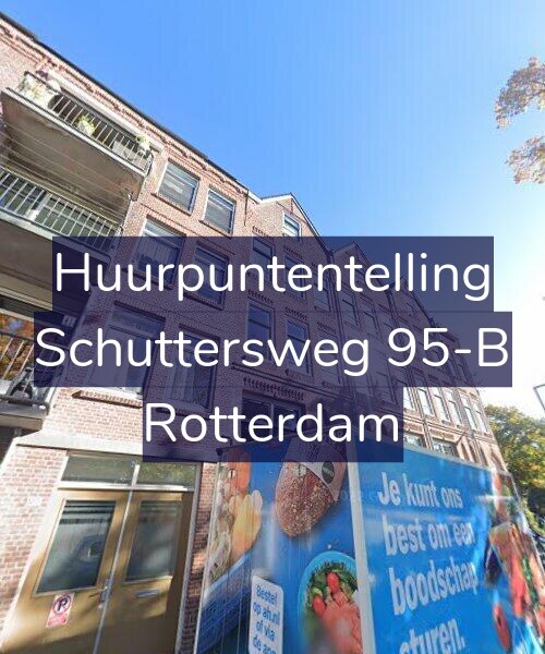 Foto gevel Huurpuntentelling voor Schuttersweg 95-B, Rotterdam