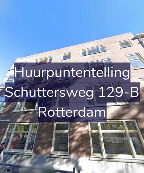 Foto gevel Huurpuntentelling voor Schuttersweg 129-B, Rotterdam