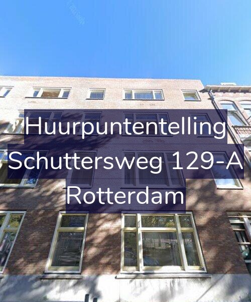 Foto gevel Huurpuntentelling voor Schuttersweg 129-A, Rotterdam