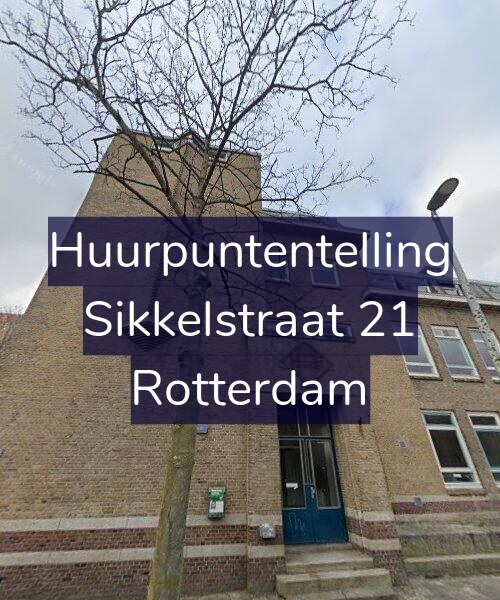 Foto gevel Huurpuntentelling voor Sikkelstraat 21, Rotterdam