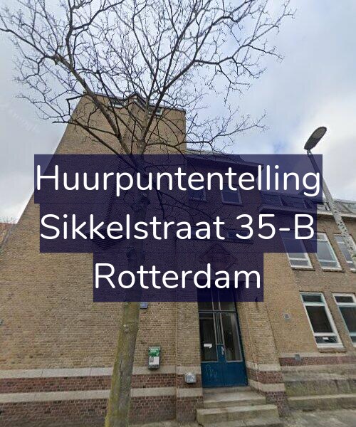 Foto gevel Huurpuntentelling voor Sikkelstraat 35-B, Rotterdam