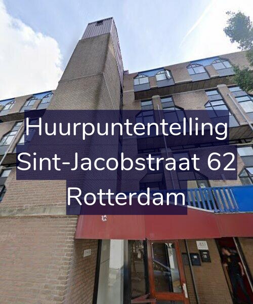 Foto gevel Huurpuntentelling voor Sint-Jacobstraat 62, Rotterdam