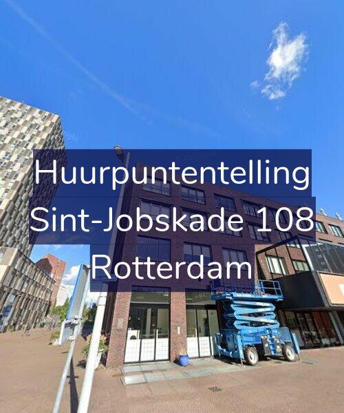 Foto gevel Huurpuntentelling voor Sint-Jobskade 108, Rotterdam