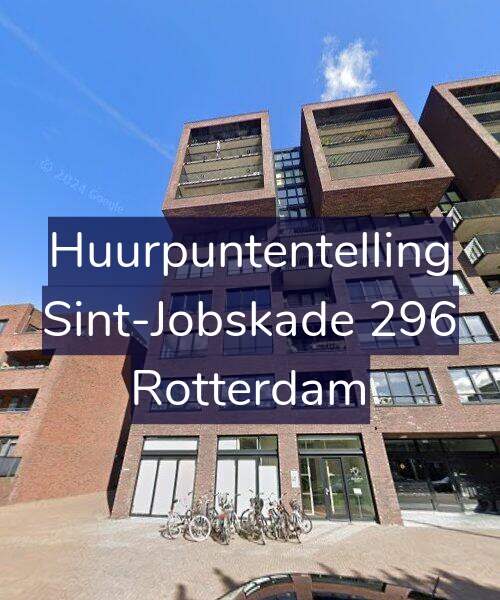 Foto gevel Huurpuntentelling voor Sint-Jobskade 296, Rotterdam