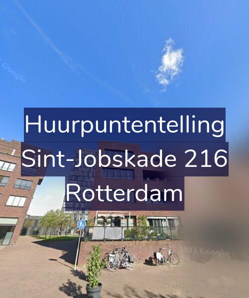Foto gevel Huurpuntentelling voor Sint-Jobskade 216, Rotterdam