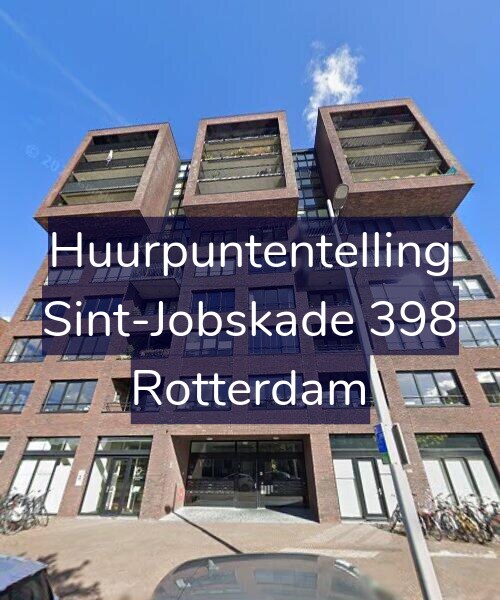 Foto gevel Huurpuntentelling voor Sint-Jobskade 398, Rotterdam