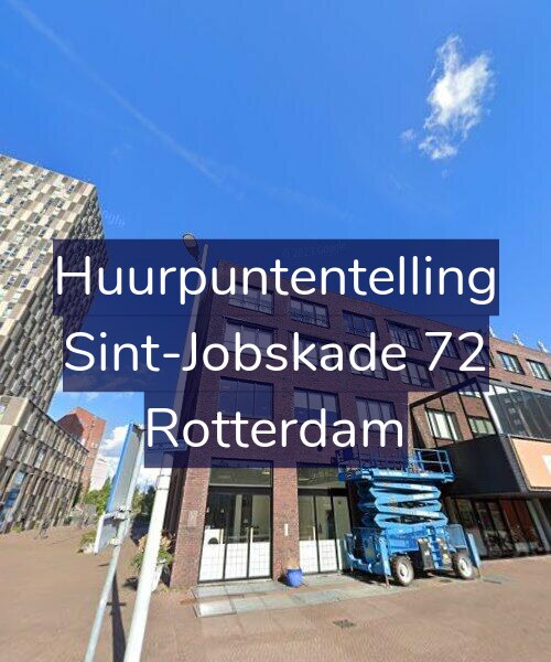 Foto gevel Huurpuntentelling voor Sint-Jobskade 72, Rotterdam