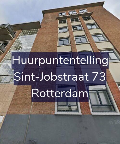 Foto gevel Huurpuntentelling voor Sint-Jobstraat 73, Rotterdam