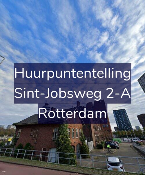 Foto gevel Huurpuntentelling voor Sint-Jobsweg 2-A, Rotterdam