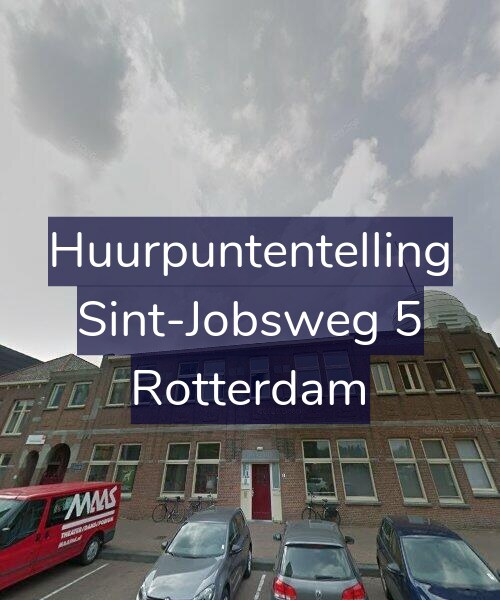 Foto gevel Huurpuntentelling voor Sint-Jobsweg 5, Rotterdam
