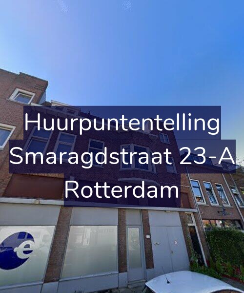 Foto gevel Huurpuntentelling voor Smaragdstraat 23-A, Rotterdam
