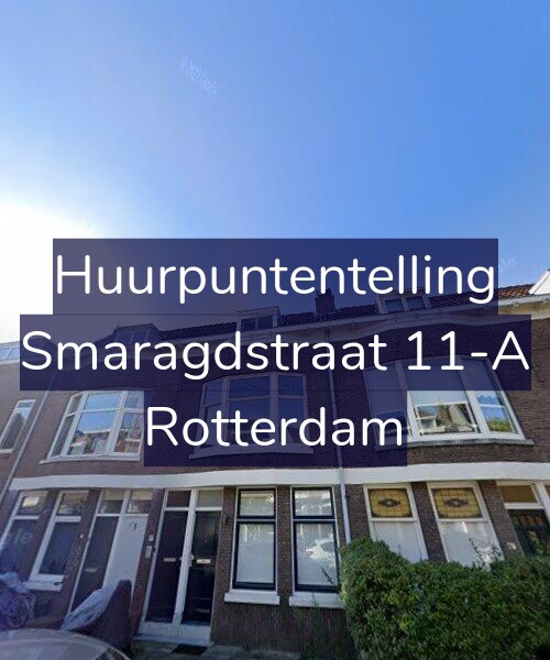 Foto gevel Huurpuntentelling voor Smaragdstraat 11-A, Rotterdam