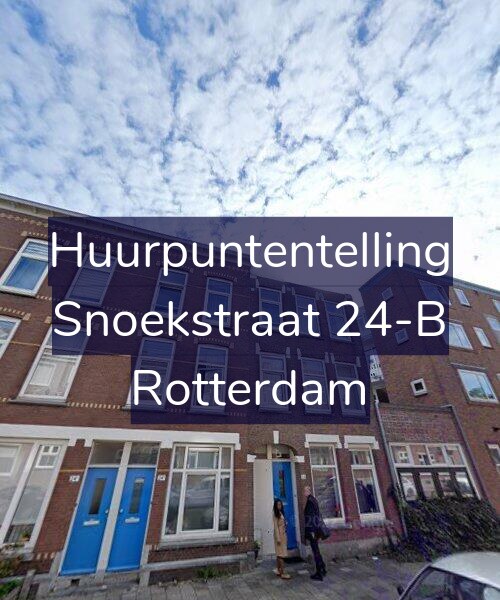Foto gevel Huurpuntentelling voor Snoekstraat 24-B, Rotterdam