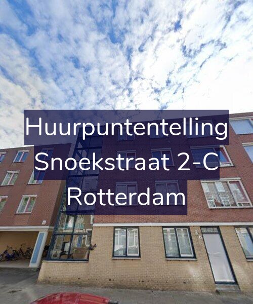 Foto gevel Huurpuntentelling voor Snoekstraat 2-C, Rotterdam