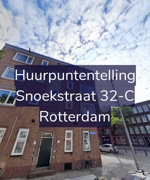 Foto gevel Huurpuntentelling voor Snoekstraat 32-C, Rotterdam
