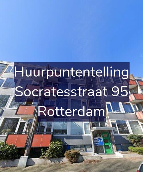 Foto gevel Huurpuntentelling voor Socratesstraat 95, Rotterdam