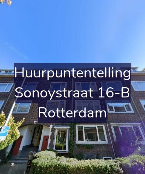 Foto gevel Huurpuntentelling voor Sonoystraat 16-B, Rotterdam