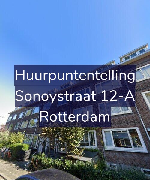 Foto gevel Huurpuntentelling voor Sonoystraat 12-A, Rotterdam