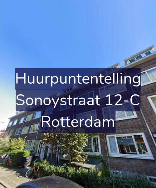 Foto gevel Huurpuntentelling voor Sonoystraat 12-C, Rotterdam