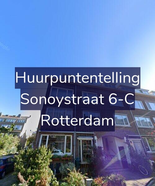 Foto gevel Huurpuntentelling voor Sonoystraat 6-C, Rotterdam