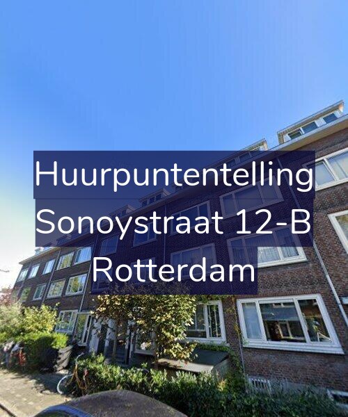 Foto gevel Huurpuntentelling voor Sonoystraat 12-B, Rotterdam