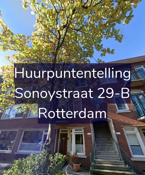 Foto gevel Huurpuntentelling voor Sonoystraat 29-B, Rotterdam
