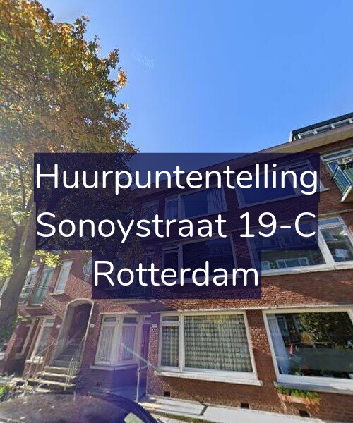 Foto gevel Huurpuntentelling voor Sonoystraat 19-C, Rotterdam