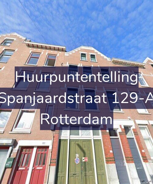 Foto gevel Huurpuntentelling voor Spanjaardstraat 129-A, Rotterdam